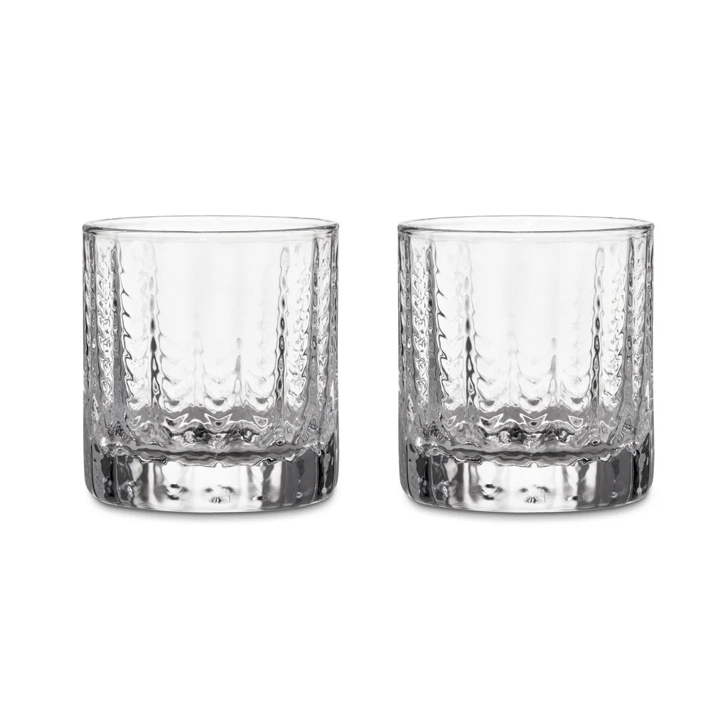 Simon Pearce Greenwich Lowball Set of 2 Glasses