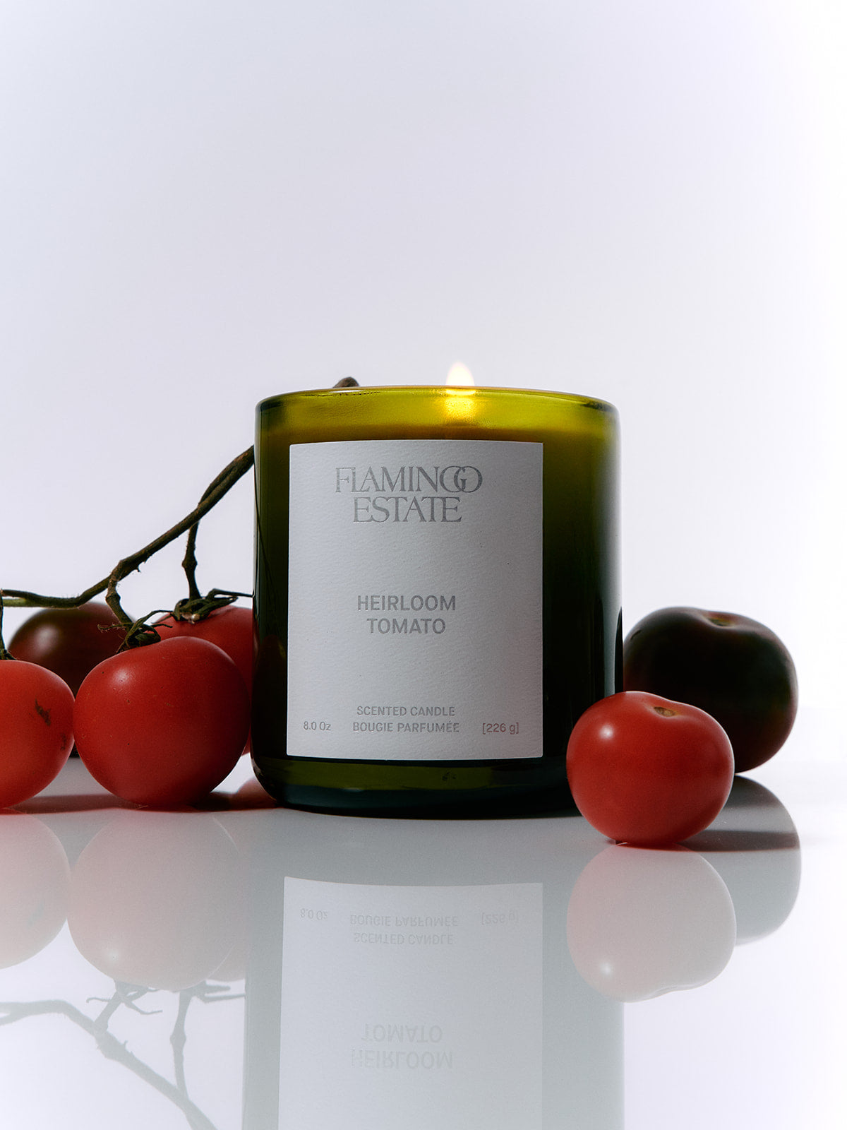 Heirloom Tomato Scented Candle | Flamingo Estate
