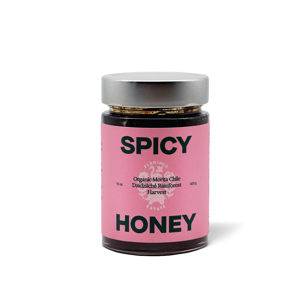 Spicy Honey Organic Morita Chile | Flamingo Estate