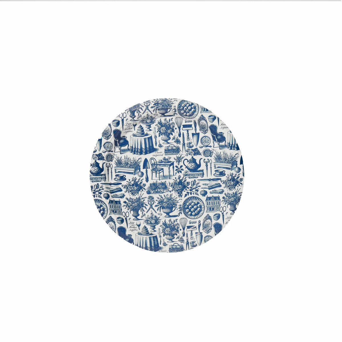 Martha Toile Mini Hors D'oeuvre Plate Pack