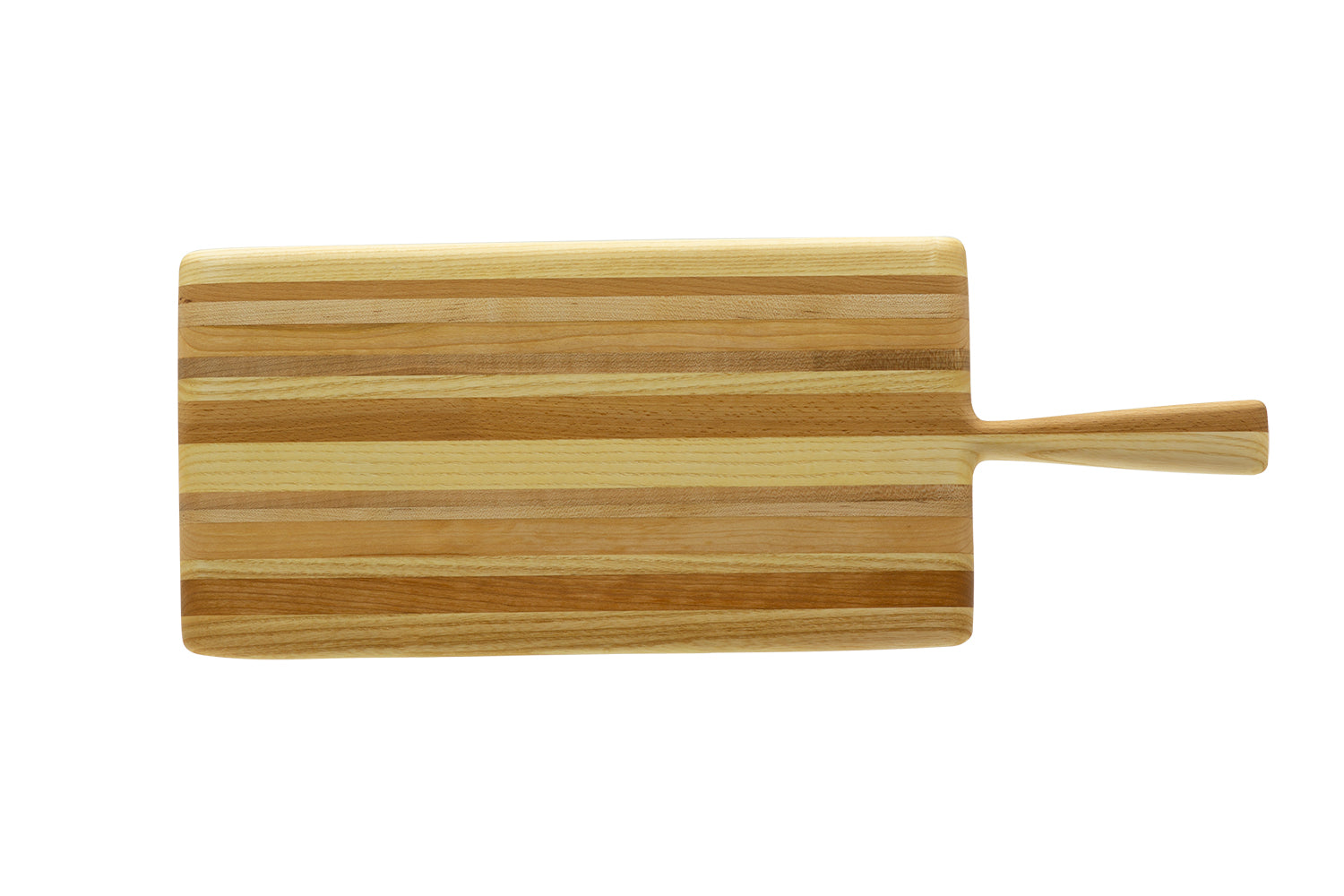 Phil Gautreau 19x7 inch handcrafted light wood serving board