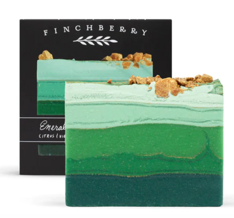 Finchberry Emerald Vegan Soap