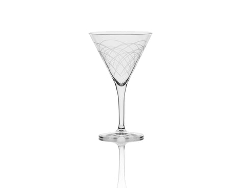 Midcentury Modern Martini Glass