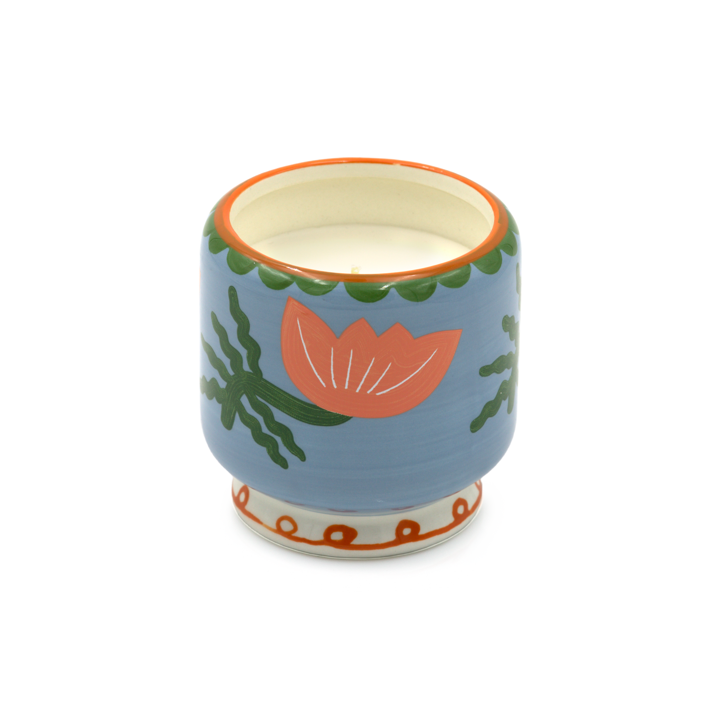 Cactus Flower Icon Candle
