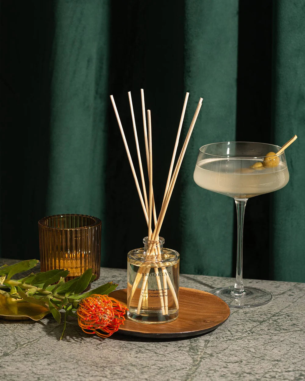 Brooklyn Perfume Reed Diffuser |The Escapist Collection