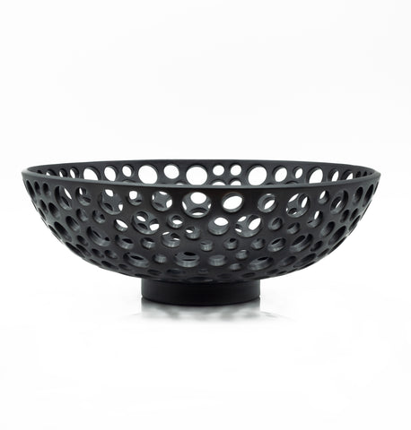 Lawrence McRae-Lacy Lo Bowl in Matte Black, Large
