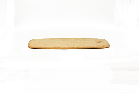 Ed Wohl handcrafted Birdseye Maple serving board 18 x 9 inches-Side