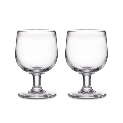 Simon Pearce Simon's Goblet Set of 2 Glasses
