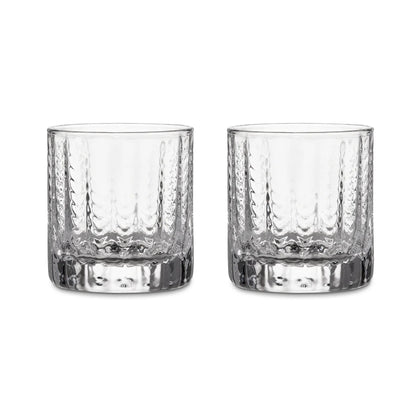 Simon Pearce Greenwich Lowball Set of 2 Glasses