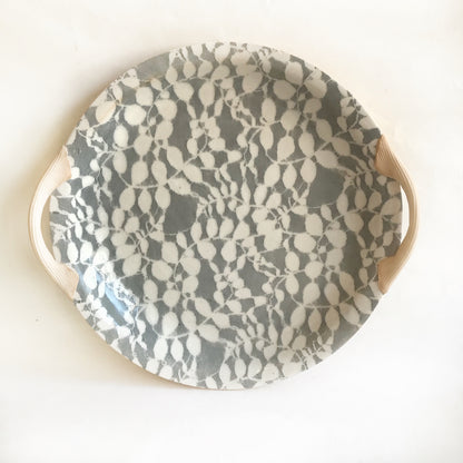Terrafirma 13" Round Platter with Handles