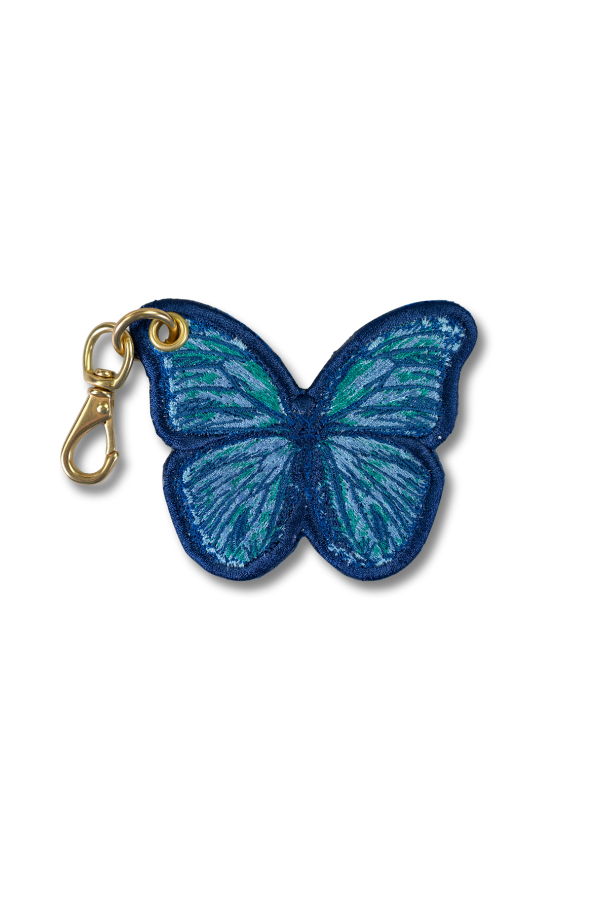 Blue Morpho Butterfly Charm