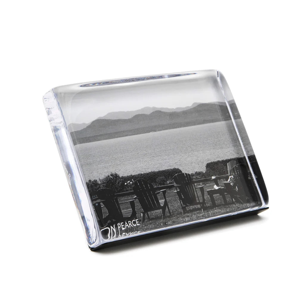 Simon Pearce Woodbury Photo Block in Horizontal 4x6