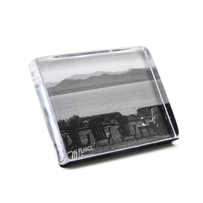 Simon Pearce Woodbury Photo Block in Horizontal 4x6