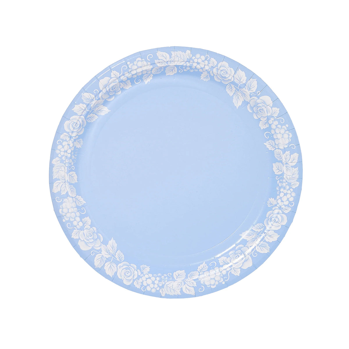Grapevine Ice Blue Dinner Paper Plate Pack