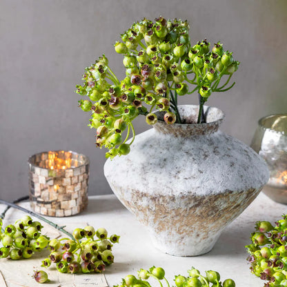 Artificial Rosehip Bunch Olive | Abigail Ahearn