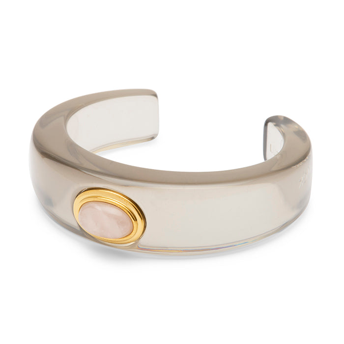 Oval Stone Resin Bangle | Lucas Jack