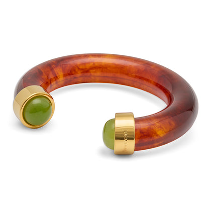 Stone Ends Resin Bangle | Lucas Jack