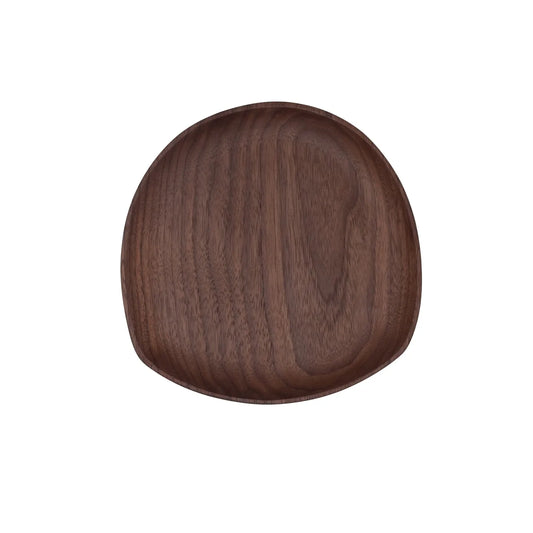 Medium Walnut Pebble Tray | JBrody & Co