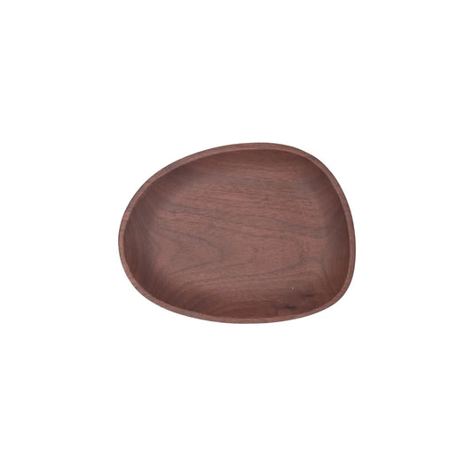 Small Walnut Pebble Tray | JBrody & Co