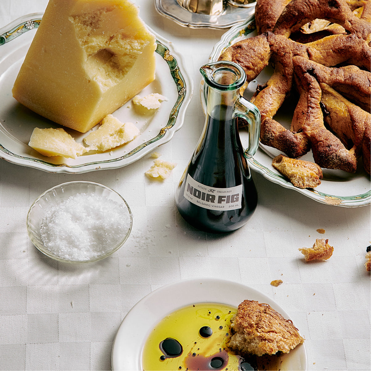 Fig Balsamic and Heritage Extra Virgin Olive Oil Gift Set | Flamingo Estate