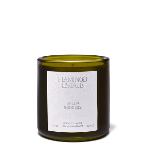 Green Goddess Scented Candle | Flamingo Estate