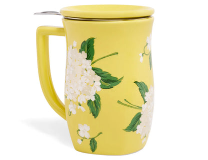 Hydrangea by Draper James Kati Steeping Cup | Tea Forte