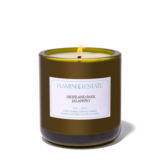 Highland Park Jalapeno Scented Candle | Flamingo Estate