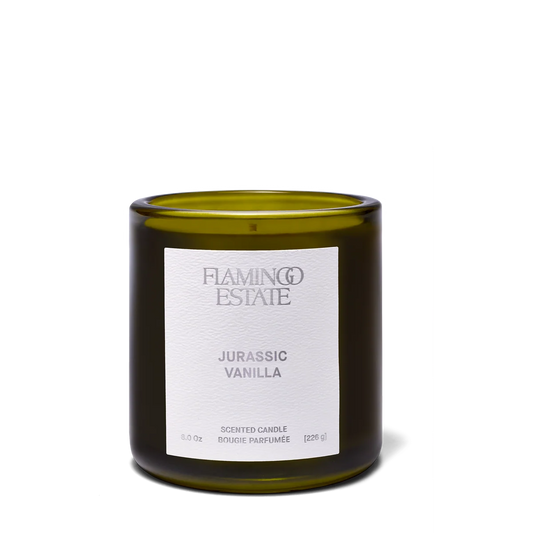 Jurassic Vanilla Scented Candle | Flamingo Estate