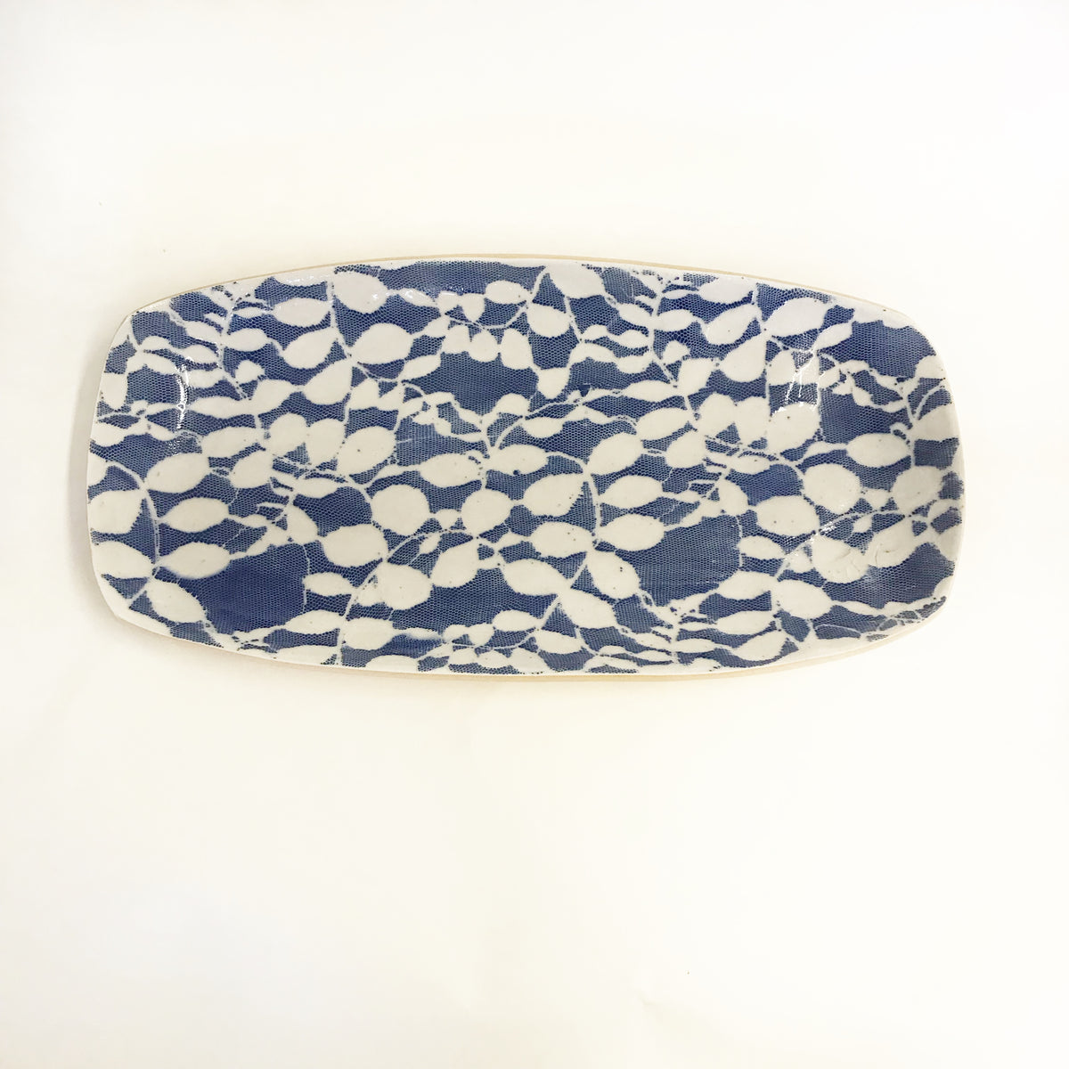 Terrafrima ceramics cobalt lg oblong aspen