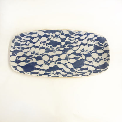 Terrafrima ceramics cobalt lg oblong aspen