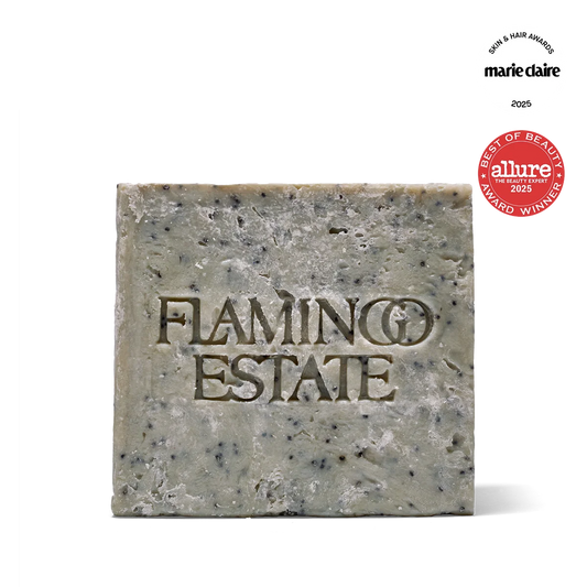 Morning Exfoliating Peppermint Soap Brick | Flamingo Estate