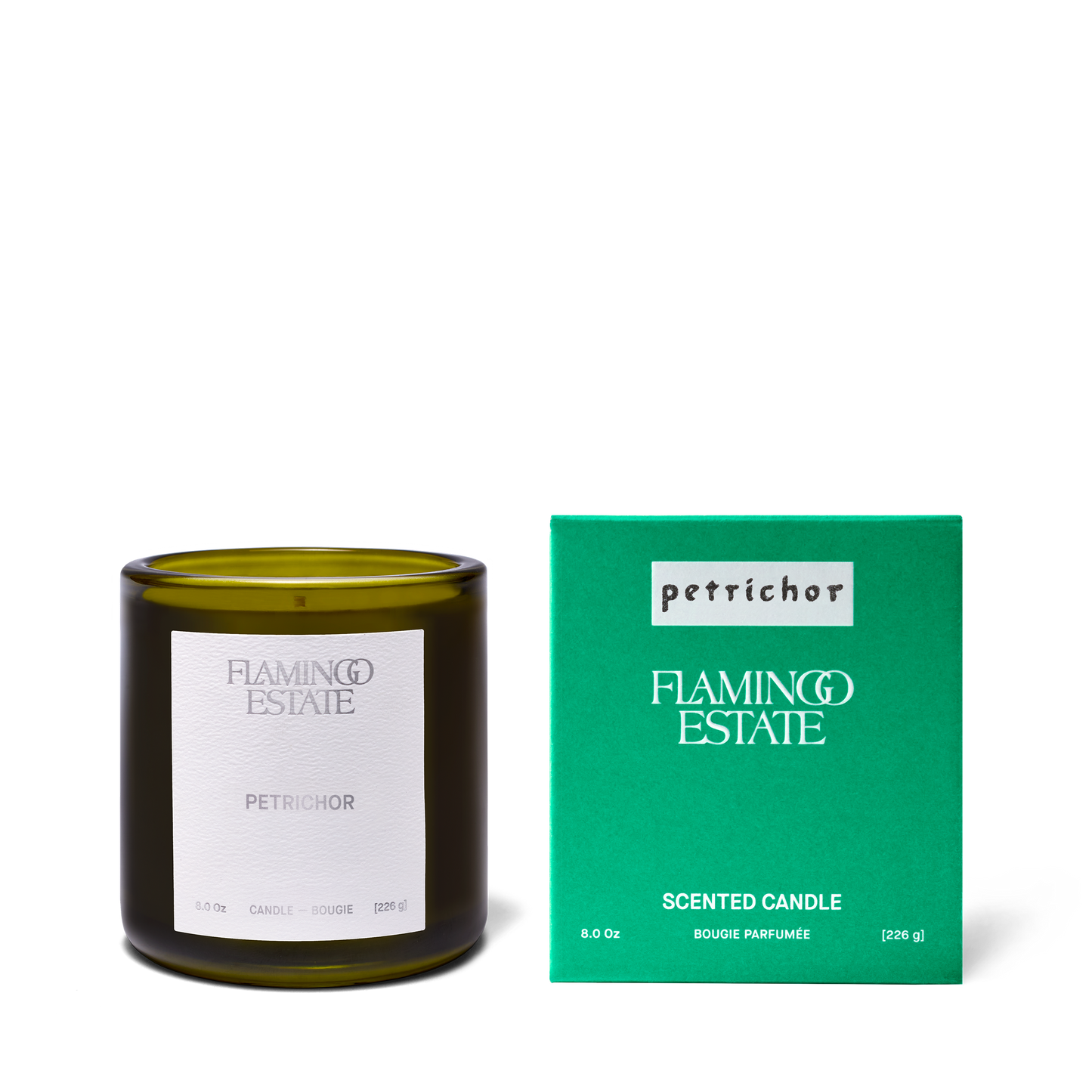 Petrichor Scented Candle | Flamingo Estate