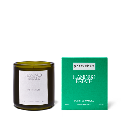 Petrichor Scented Candle | Flamingo Estate