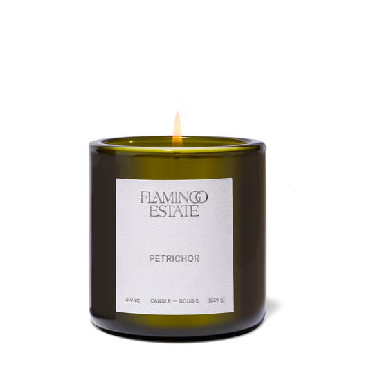 Petrichor Scented Candle | Flamingo Estate