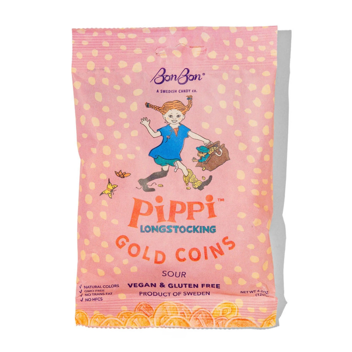 Pippi Longstockings Gold Coins Sour | BonBon