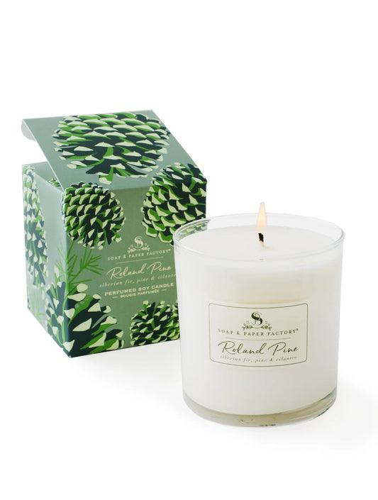 Roland Pine Soy Candle | Soap & Paper Factory