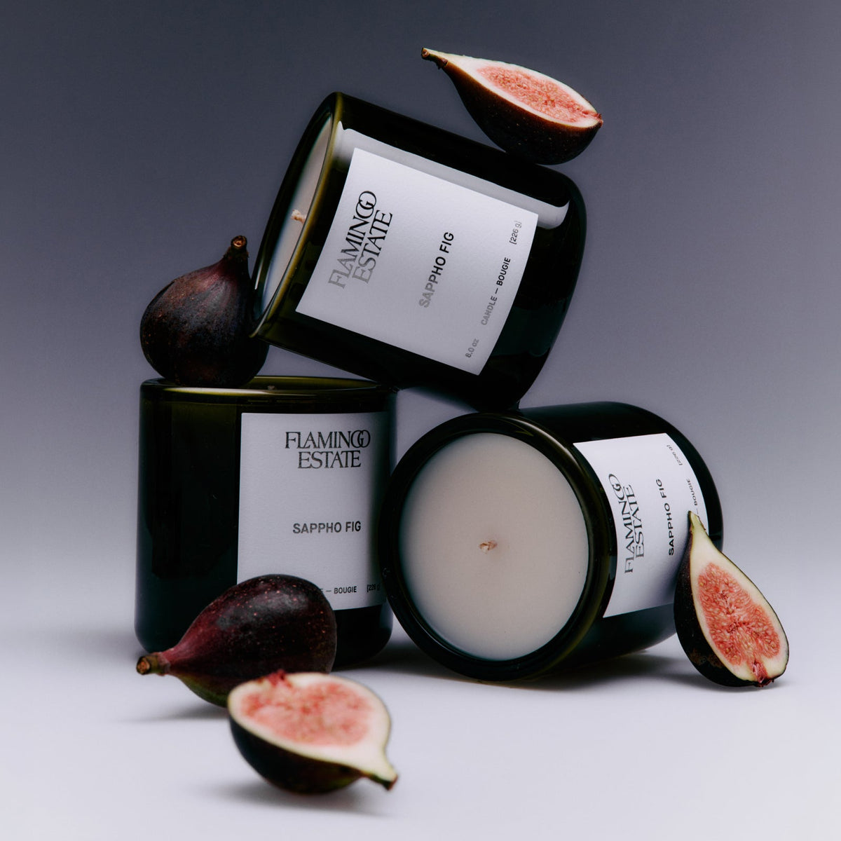 Sappho Fig Scented Candle | Flamingo Estate