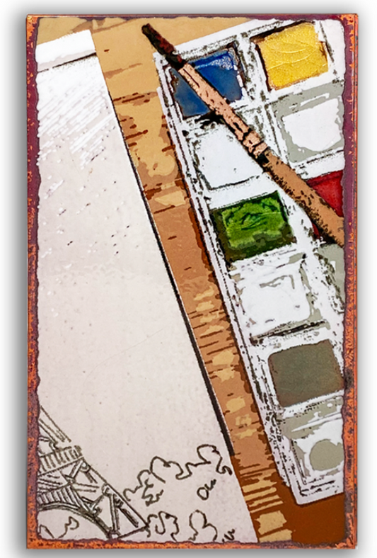 ‘Brush Stroke’ Spiritile