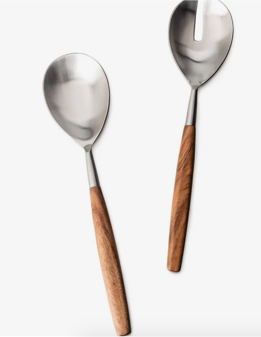 Simon Pearce Barre 2-Piece Serving Set