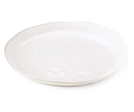 Simon Pearce Burlington Dinner Plate - Cloud