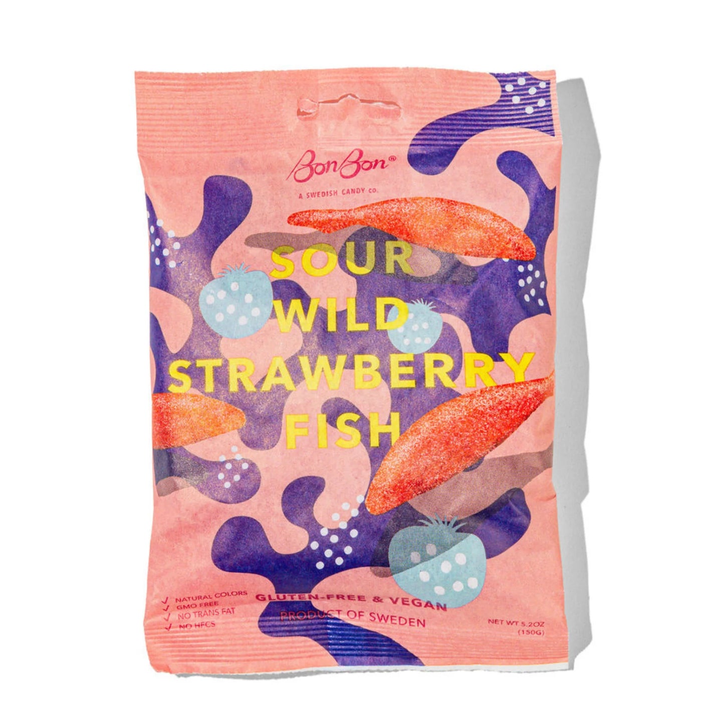 Sour Wild Strawberry Fish | BonBon