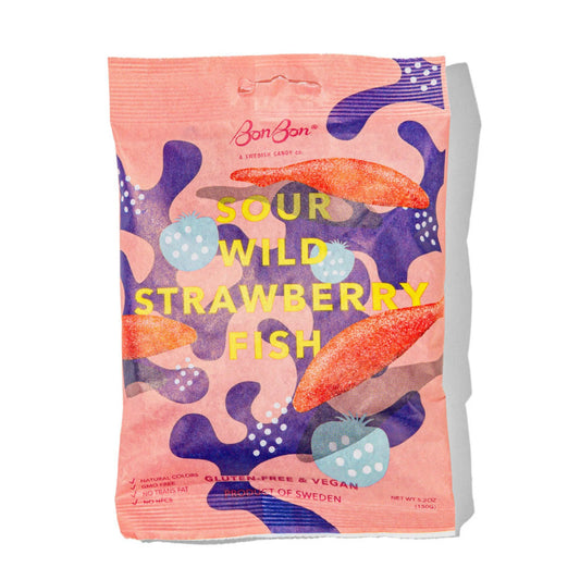 Sour Wild Strawberry Fish | BonBon