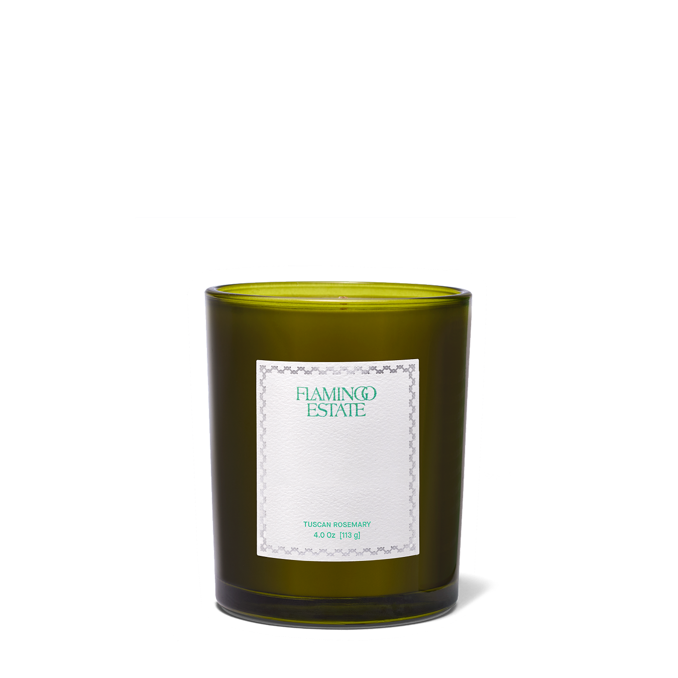 Tuscan Rosemary Scented Candle | Flamingo Estate