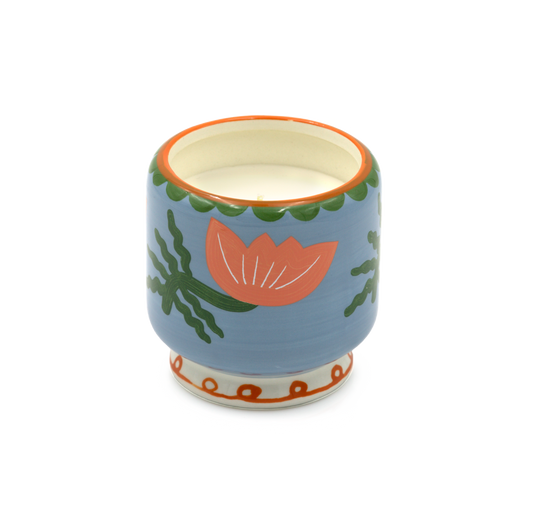 Cactus Flower Icon Candle