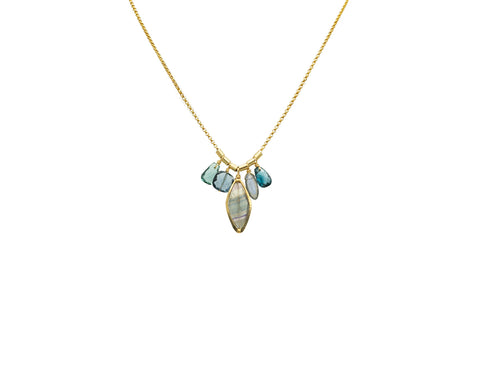 Dana Kellin Labradorite Center Stone Necklace