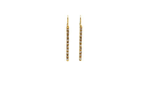 Dana Kellin Crystal Stick Earrings