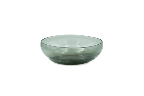 Contemporary Handblown Glass Bowl