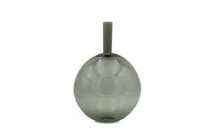 Handblown Orb Tube Top Vessel