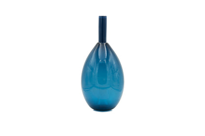 Handblown Teardrop Tube Top Vessel