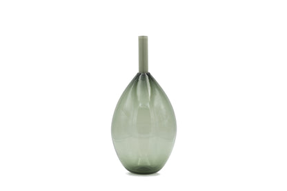 Handblown Teardrop Tube Top Vessel